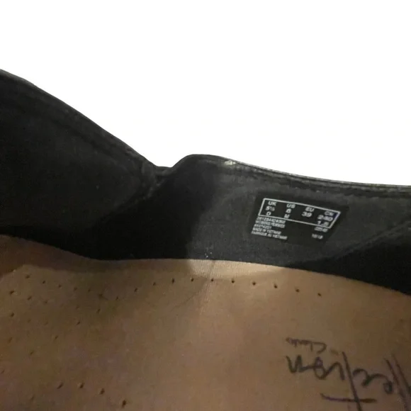 Women’s CLARKS Collection Emslie Black Leather Shoes Heels - Picture 9 of 11